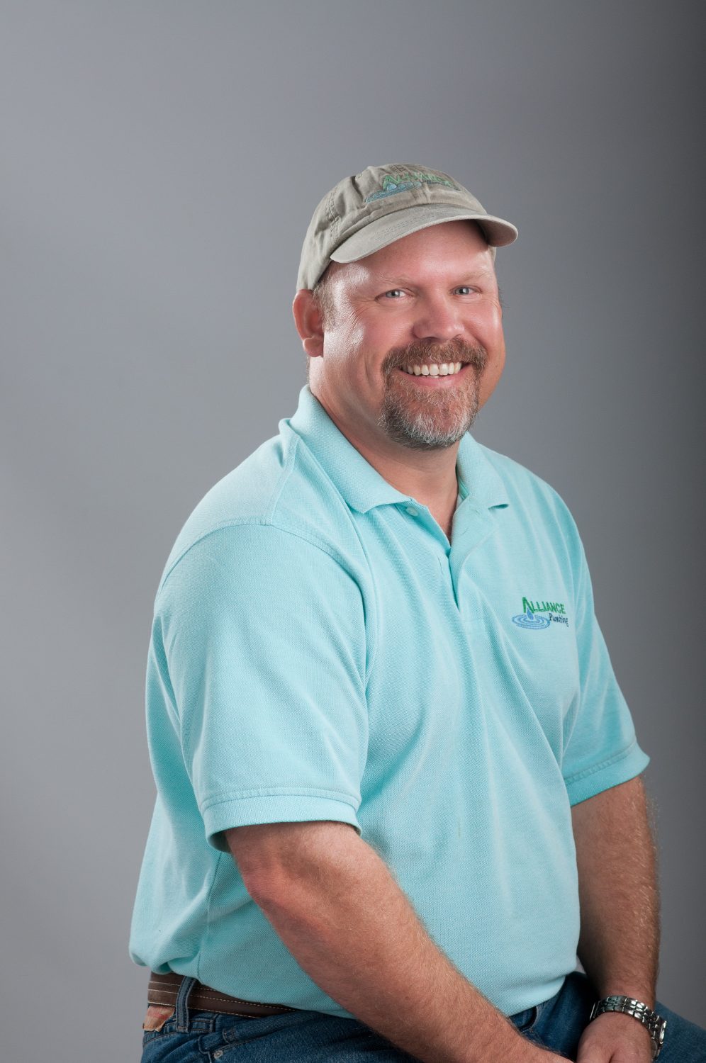 Kelly Caudel, owner and master plumber